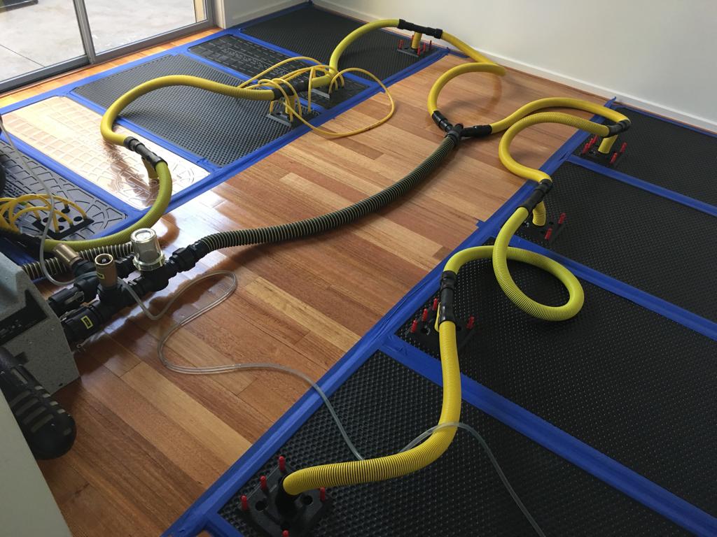 timber floor drying services